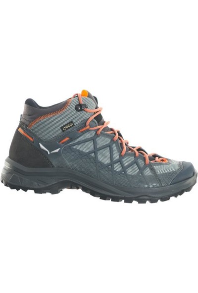 Salewa Wild Hiker Mid Gtx Erkek Trekking Ayakkabı Siyah - Gri